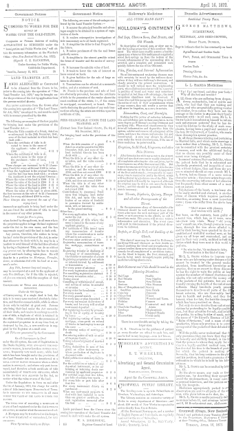 Issue page