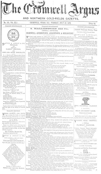 Issue page