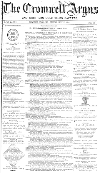 Issue page