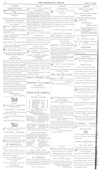 Issue page