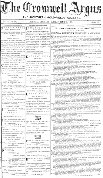Issue page