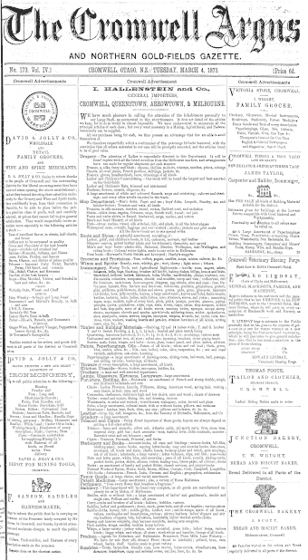 Issue page