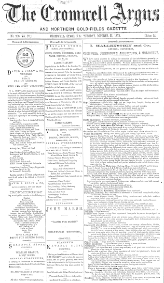 Issue page
