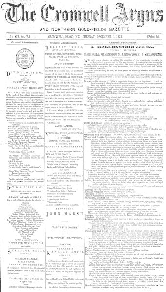 Issue page