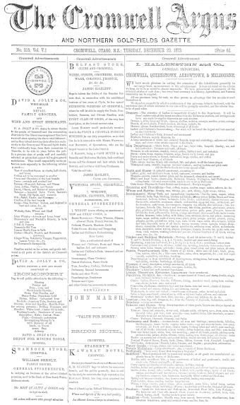 Issue page