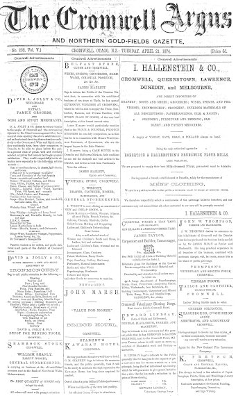 Issue page
