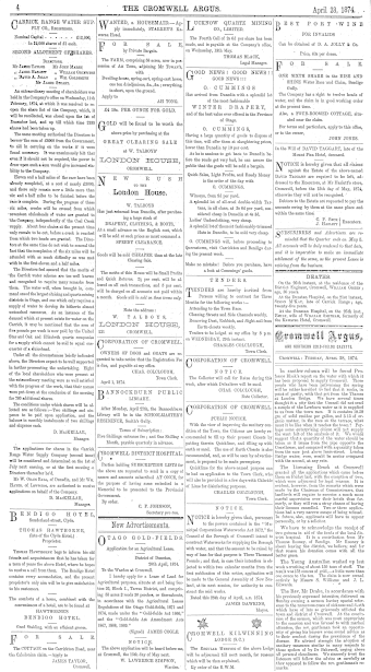 Issue page