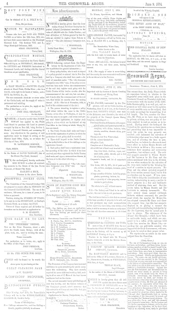 Issue page