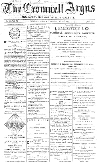 Issue page