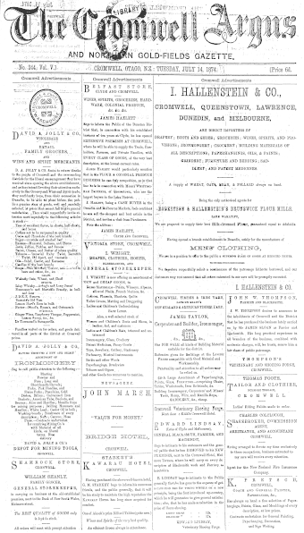 Issue page