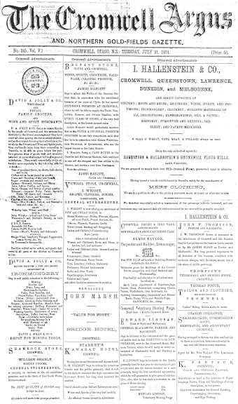 Issue page