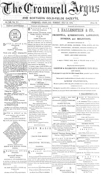 Issue page
