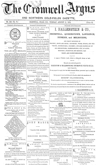 Issue page