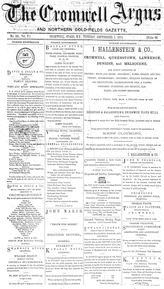 Issue page