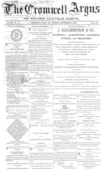 Issue page