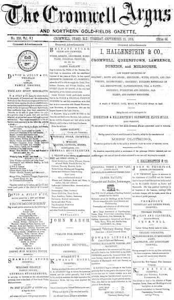 Issue page