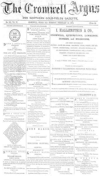 Issue page