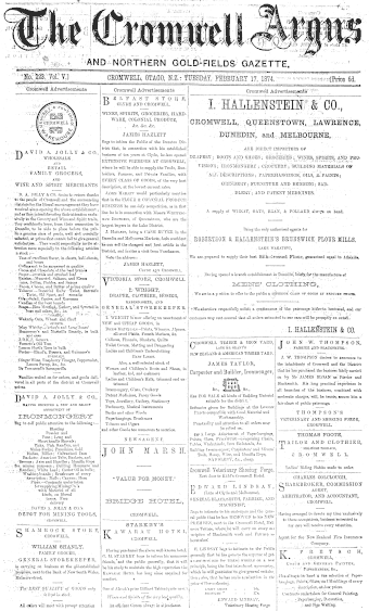 Issue page