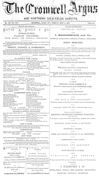 Issue page