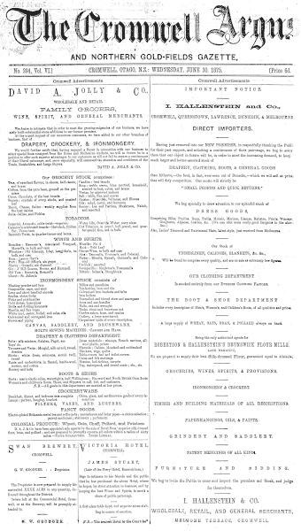 Issue page