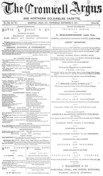 Issue page