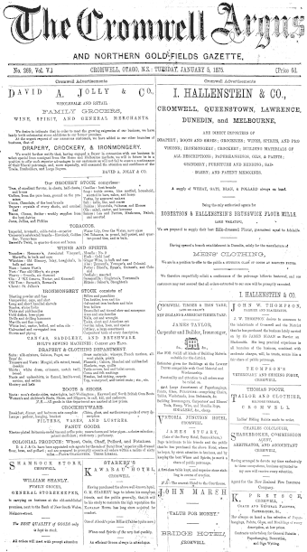 Issue page