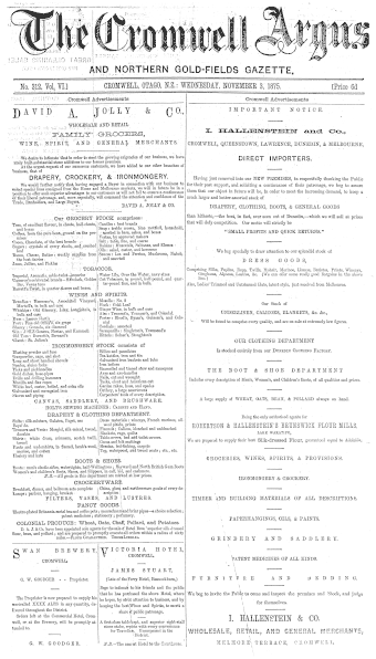Issue page