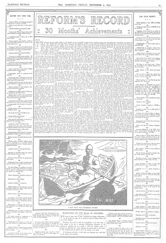 Issue page