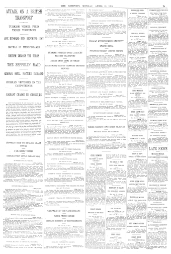 Issue page