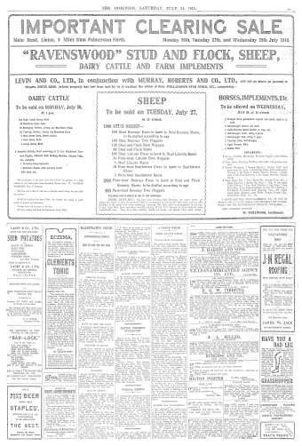 Issue page