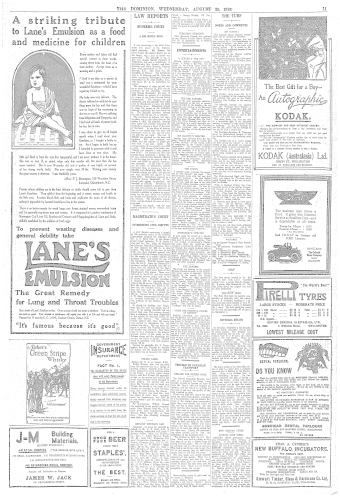 Issue page