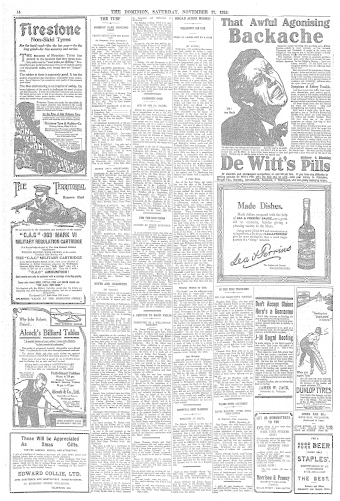 Issue page