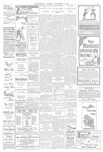 Issue page