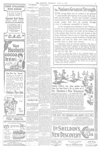 Issue page