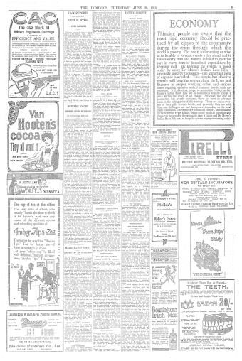 Issue page