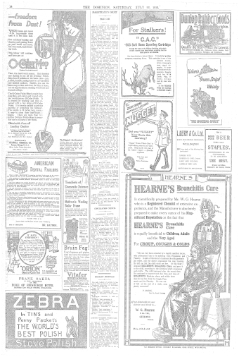 Issue page