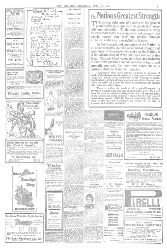 Issue page