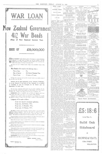 Issue page