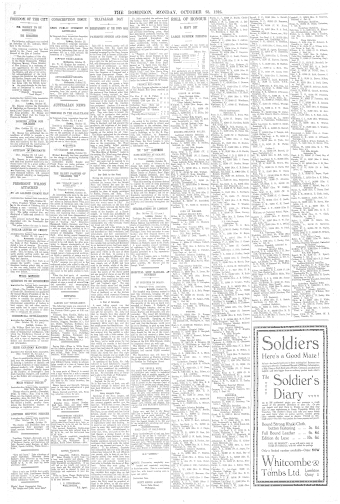 Issue page