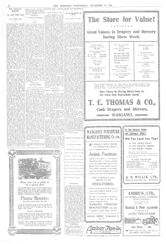 Issue page