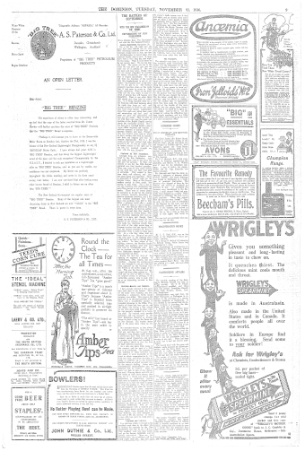 Issue page