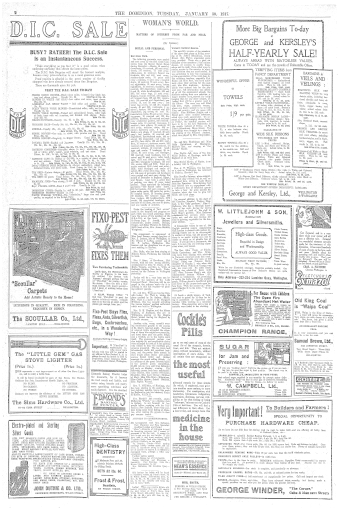 Issue page