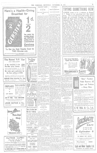 Issue page