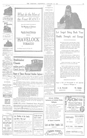 Issue page