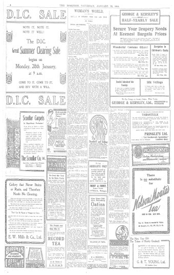Issue page