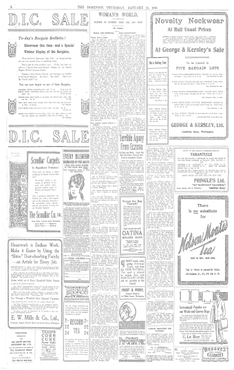 Issue page
