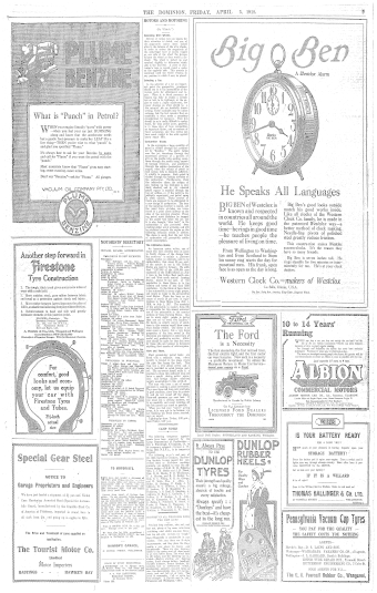 Issue page