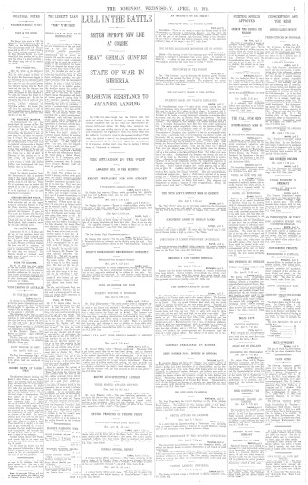 Issue page
