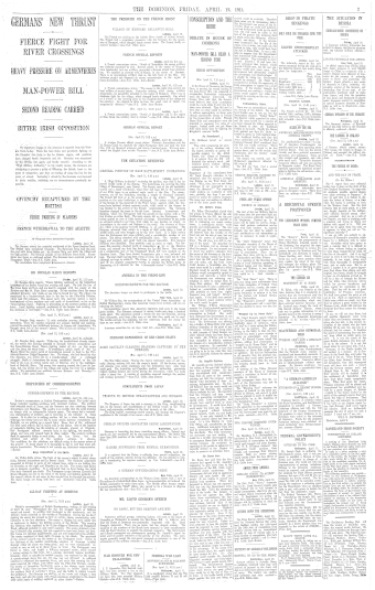 Issue page