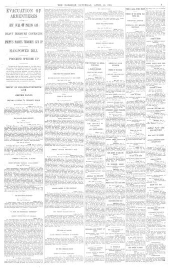 Issue page